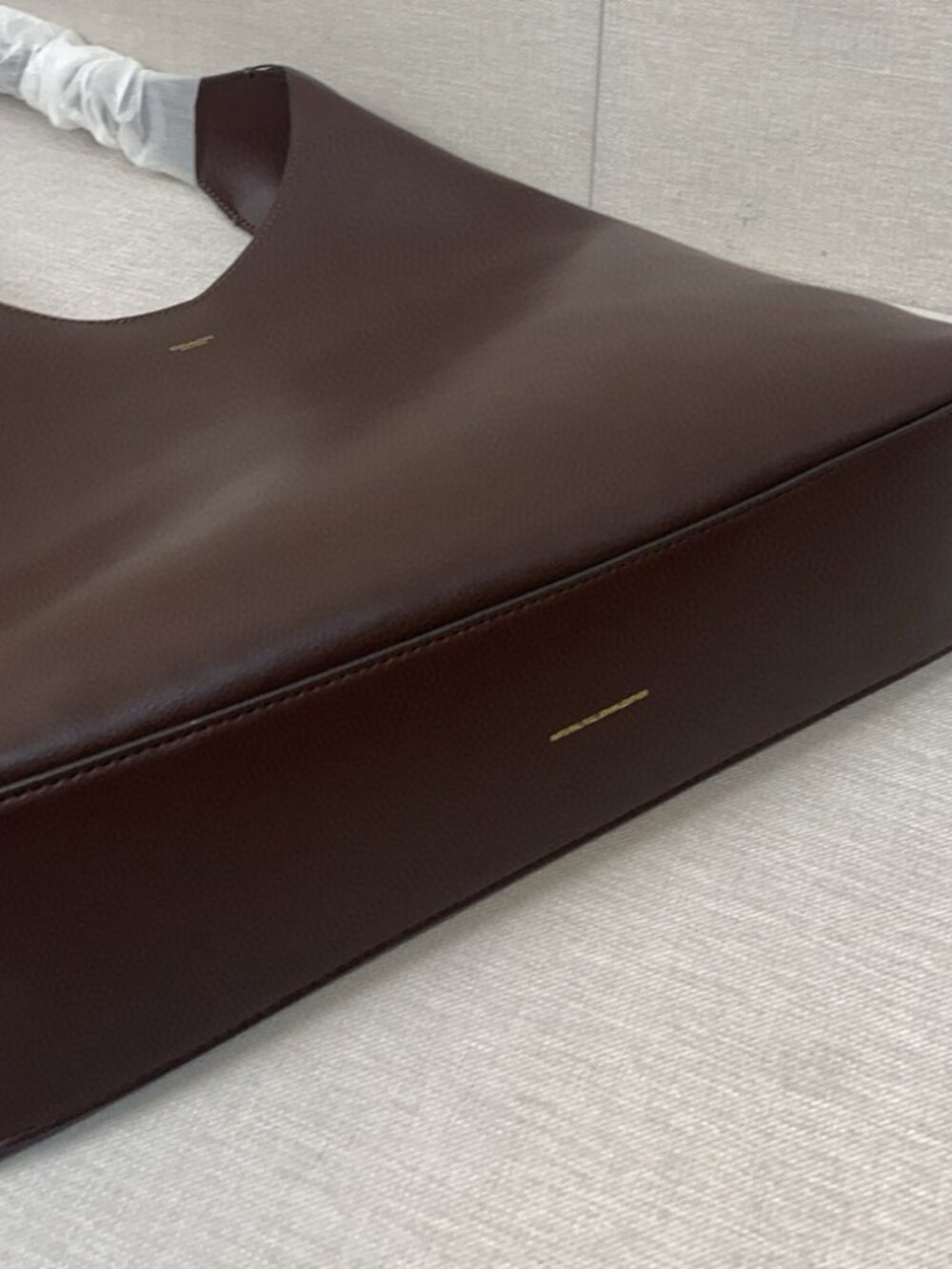 Coach Brooklyn 28 Large Maple Brown Leather Shoulder Bag New - Picture 7 of 8